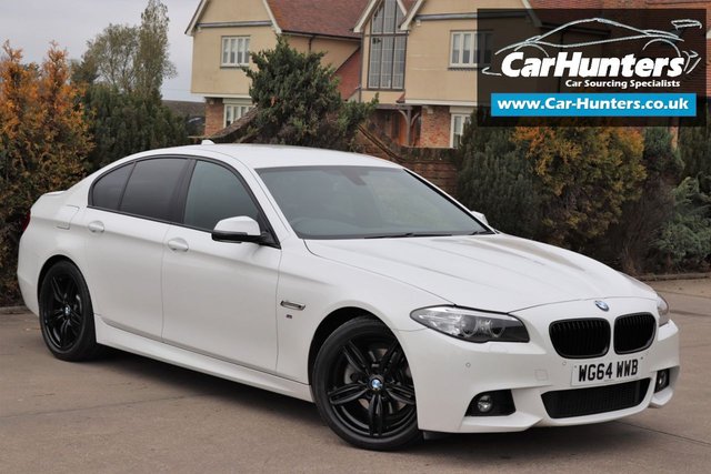 2014 64 BMW 5 SERIES 2.0 520D M SPORT 4d AUTO 188 BHP