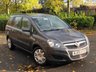 USED 2009 09 VAUXHALL ZAFIRA 1.6 LIFE 16V 5d 105 BHP 