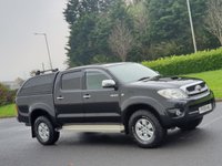 USED 2009 59 TOYOTA HI-LUX 3.0 HL3 4X4 D-4D DCB 169 BHP ** NO VAT ** FULL LEATHER + CANOPY