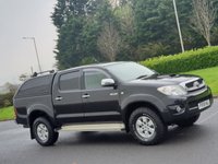 USED 2009 59 TOYOTA HI-LUX 3.0 HL3 4X4 D-4D DCB 169 BHP ** NO VAT ** FULL LEATHER + CANOPY