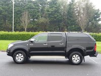 USED 2009 59 TOYOTA HI-LUX 3.0 HL3 4X4 D-4D DCB 169 BHP ** NO VAT ** FULL LEATHER + CANOPY