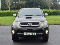 USED 2009 59 TOYOTA HI-LUX 3.0 HL3 4X4 D-4D DCB 169 BHP ** NO VAT ** FULL LEATHER + CANOPY