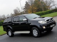 USED 2009 59 TOYOTA HI-LUX 3.0 HL3 4X4 D-4D DCB 169 BHP ** NO VAT ** FULL LEATHER + CANOPY