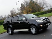 USED 2009 59 TOYOTA HI-LUX 3.0 HL3 4X4 D-4D DCB 169 BHP ** NO VAT ** FULL LEATHER + CANOPY