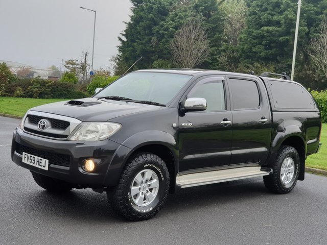 2009 59 Toyota HI-Lux 3.0 HL3 4X4 D-4D DCB 169 BHP