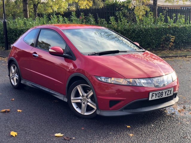 2008 08 Honda Civic 1.8 I-VTEC TYPE-S 3d 139 BHP