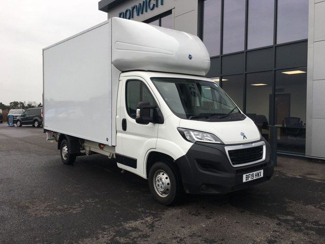 2019 19 Peugeot Boxer 2.0 BLUE HDI L4 LUTON TAIL LIFT 162PS