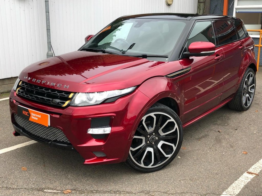 View our LAND ROVER RANGE ROVER EVOQUE