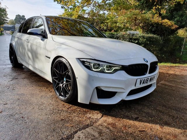 2018 18 BMW M3 3.0 M3 COMPETITION PACKAGE 4d 444 BHP