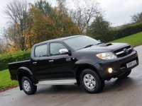 USED 2009 09 TOYOTA HI-LUX 3.0 4X4 D-4D D/C 169 BHP ** NO VAT ** NO VAT +   LOW MILES