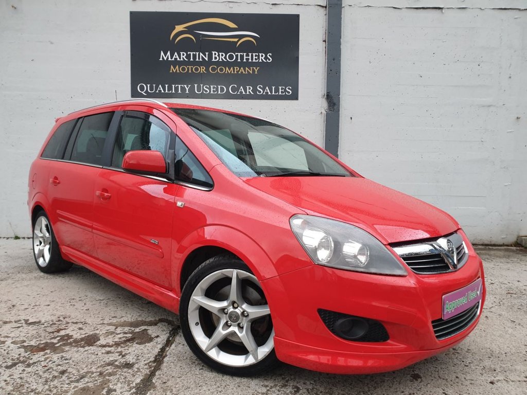 View our VAUXHALL ZAFIRA