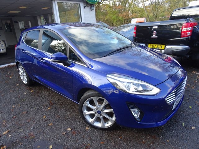 2017 17 Ford Fiesta 1.0 TITANIUM 5d 99 BHP NEW SHAPE WITH SAT NAV !!!