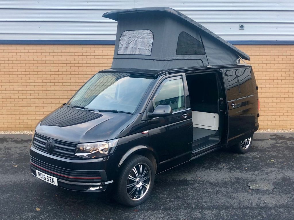 USED 2016 16 VOLKSWAGEN TRANSPORTER T6 // CAMPER // T28 // 2.0 TDI // HIGHLINE // 101 BHP // px swap BRAND NEW CAMPER CONVERSION