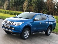 USED 2015 65 MITSUBISHI L200 2.4 DI-D 4X4 BARBARIAN DCB 178 BHP CHOICES OF 4X4 IN STOCK !