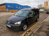 USED 2012 62 VOLKSWAGEN CADDY MAXI 1.6 C20 TDI AUTO 101 BHP*FINANCE AVAILABLE* AUTO* DSG* 