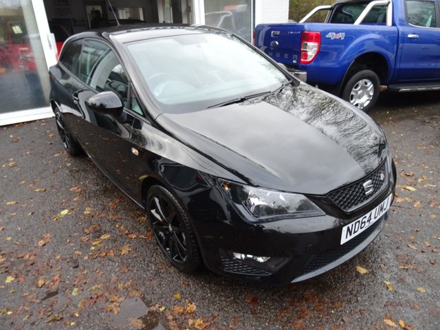2015 64 Seat Ibiza 1.4 TSI ACT FR BLACK EDITION 3d 140 BHP