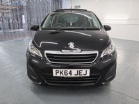 USED 2014 64 PEUGEOT 108 1.0 ACTIVE TOP 5d 68 BHP RETRACTABLE FULL LENGTH ROOF. NO COST ON TAX. LOW MILEAGE & GREAT SERVICE HISTORY & 12 MONTHS MOT WITH SALE OF CAR