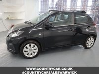 USED 2014 64 PEUGEOT 108 1.0 ACTIVE TOP 5d 68 BHP RETRACTABLE FULL LENGTH ROOF. NO COST ON TAX. LOW MILEAGE & GREAT SERVICE HISTORY & 12 MONTHS MOT WITH SALE OF CAR