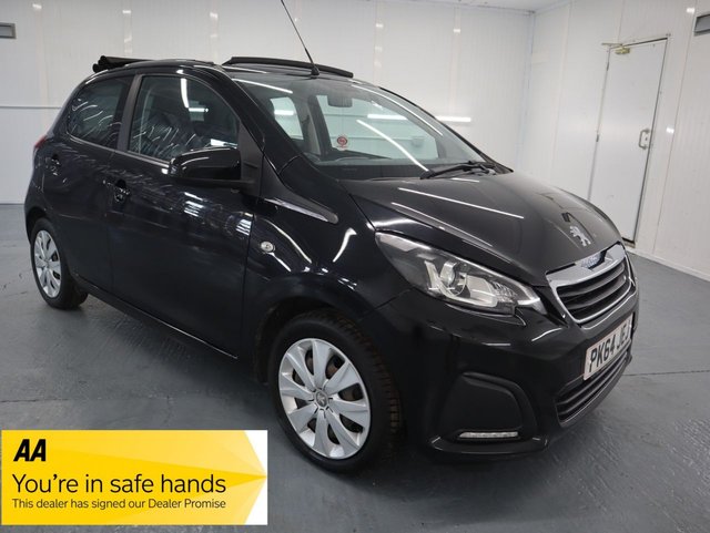 2014 64 Peugeot 108 1.0 ACTIVE TOP 5d 68 BHP