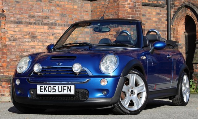 2005 05 MINI Convertible 1.6 COOPER S 2d 168 BHP [ FULL LEATHER ]