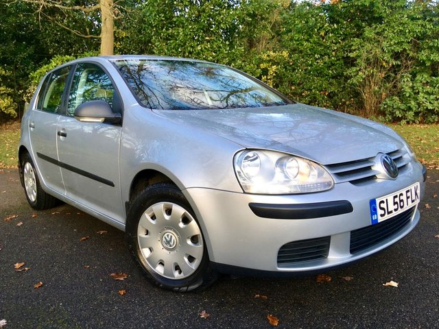 2006 56 Volkswagen Golf 1.4 S 5d 79 BHP ONLY 63,500 MILES / 2 OWNERS/ 11 AIRBAGS/ JUST MOT'D FOR 12 MONTHS