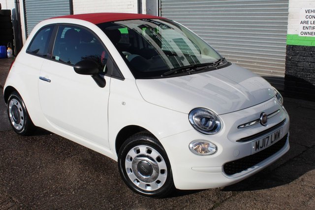 2017 17 Fiat 500 1.2 C POP 3d 69 BHP