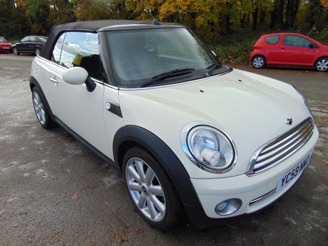 2009 59 MINI Convertible 1.6 COOPER 2d 120 BHP