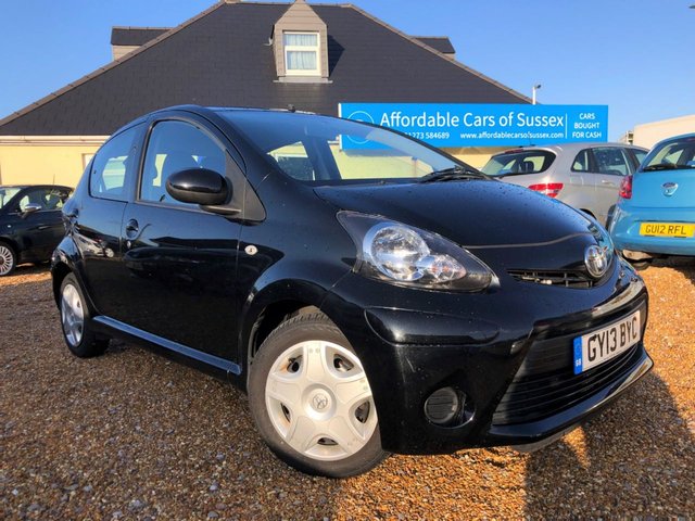 2013 13 Toyota Aygo 1.0 VVT-I ICE 5d 68 BHP