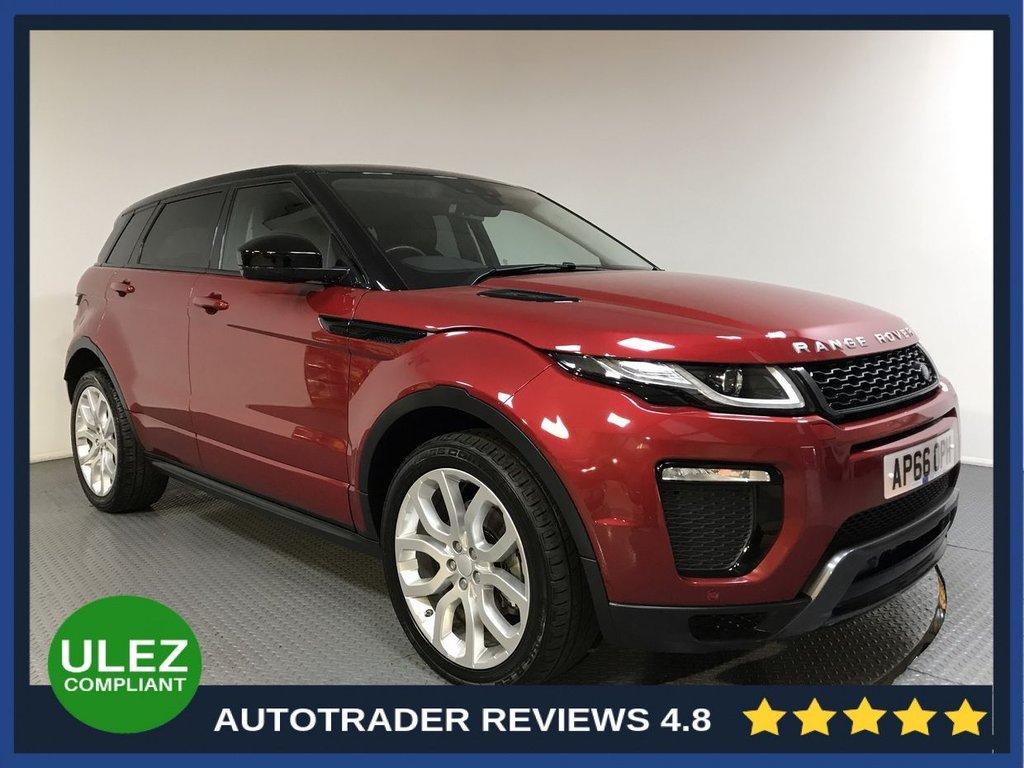 View our LAND ROVER RANGE ROVER EVOQUE