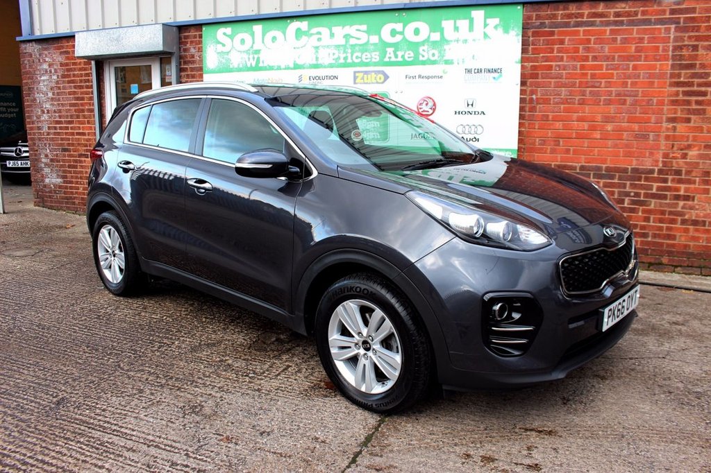 2016 66 KIA SPORTAGE 1.7 CRDI 2 ISG 5d 114 BHP