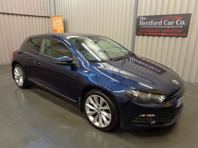 2011 11 Volkswagen Scirocco 2.0 GT TDI BLUEMOTION TECHNOLOGY 2d 140 BHP