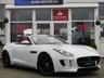USED 2017 17 JAGUAR F-TYPE 3.0 V6 2d 340 BHP STUNNING, 1 Owner, JAGUAR F-TYPE in  Polaris White  with Jet Red heated Performance Sport seats, Black Exterior Sports design pack, Sat nav, Reversing camera & much more, Dealer serviced at: 5 miles, 16959 miles, 33285 miles, 50317 miles, 2 keys,