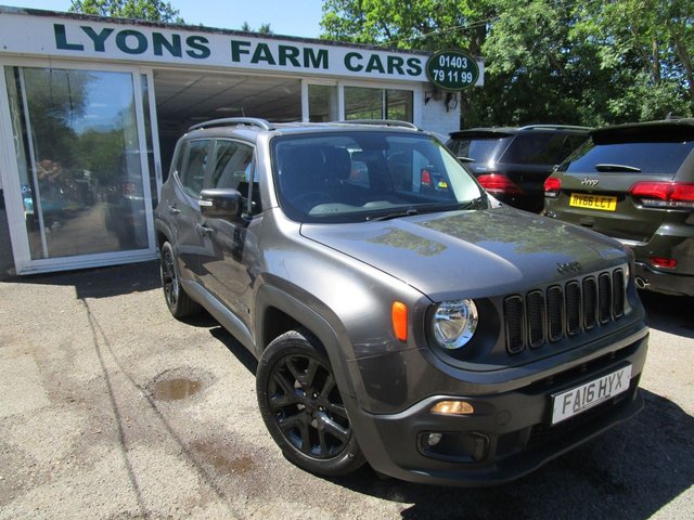 2016 16 Jeep Renegade 1.6 M-JET DAWN OF JUSTICE 5d 118 BHP *SPECIAL EDITION*