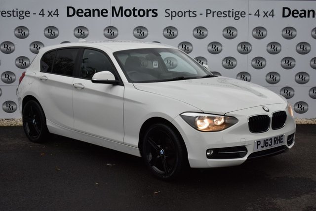 2013 63 BMW 1 Series 1.6 116I SPORT 5d 135 BHP BLACK PACK