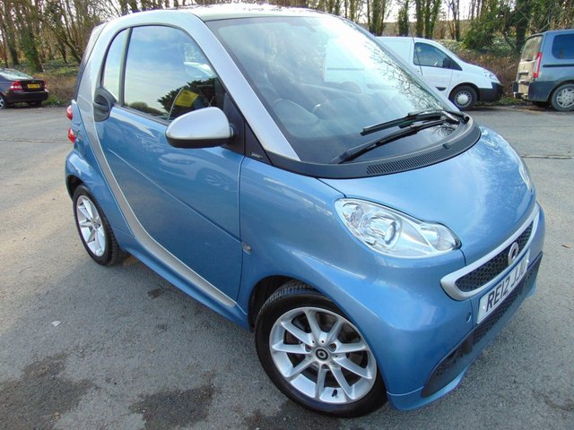 2012 12 Smart Fortwo Coupe 1.0 PASSION MHD 2d 71 BHP