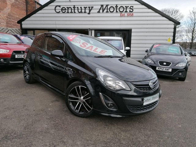 2013 63 Vauxhall Corsa 1.4 T SRI BLACK EDITION 3d + RARE TURBO 120 BHP