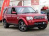 USED 2013 13 LAND ROVER DISCOVERY 3.0 4 SDV6 HSE 5d 255 BHP STUNNING, 7 SEATER, LAND ROVER DISCOVERY 4 3.0 SDV6 HSE 255 BHP AUTO. Finished in MONTALCINO RED METALLIC with contrasting Heated EBONY Leather Trim. This Discovery comes from one of the most desirable brands on the market today. It is hugely practical, feels very posh inside and is one of the best off roaders in its class. Features include, Pan Roof, 7 Seats, Sat Nav, 20" Diamond Alloys, Heated Leather, Heated Steering wheel, DAB, DVD and much more. GUY SALMON Dealer Serviced.