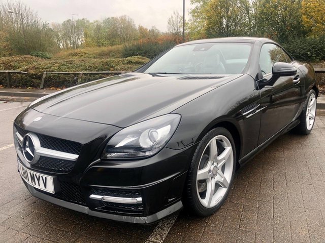 2011 11 Mercedes-Benz Slk 3.5 SLK350 BLUEEFFICIENCY AMG SPORT 2d 306 BHP