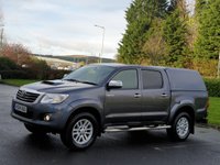 USED 2014 14 TOYOTA HI-LUX 3.0 INVINCIBLE 4X4 D-4D DCB 169 BHP TIMING BELT KIT CHANGED AT 99,000