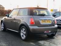USED 2012 62 MINI HATCH ONE 1.6 ONE D 3d 90 BHP ALLOY WHEELS + AUX&USB CONNECTION