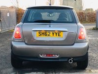 USED 2012 62 MINI HATCH ONE 1.6 ONE D 3d 90 BHP ALLOY WHEELS + AUX&USB CONNECTION