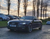 USED 2014 14 AUDI A5 2.0 TDI QUATTRO BLACK EDITION S/S 2d 174 BHP 