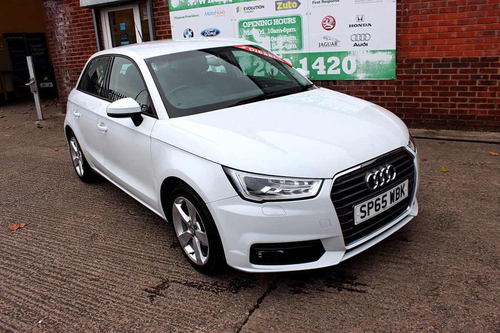 2015 65 AUDI A1 1.6 SPORTBACK TDI SPORT 5d AUTO 114 BHP