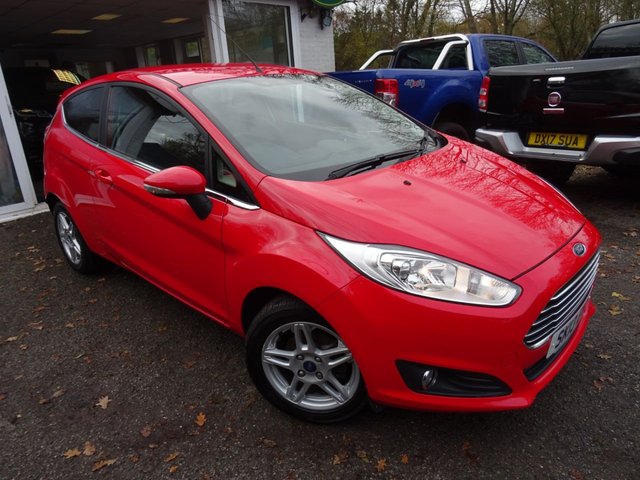 2013 13 Ford Fiesta 1.2 ZETEC 3d 81 BHP