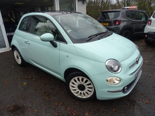 2017 17 Fiat 500 1.2 LOUNGE 3d 69 BHP NEW SHAPE