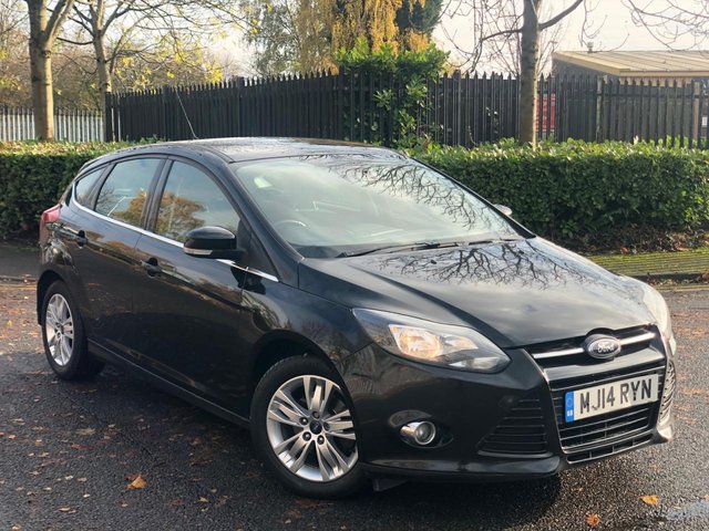 2014 14 Ford Focus 1.6 TITANIUM NAVIGATOR ECONETIC TDCI START/STOP 5d 104 BHP