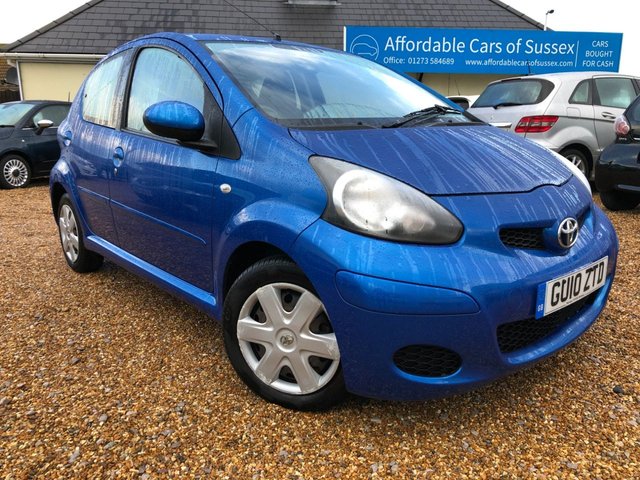 2010 10 Toyota Aygo 1.0 BLUE VVT-I 5d 67 BHP