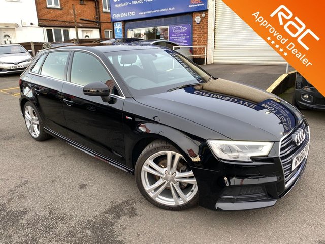 2016 66 Audi A3 2.0 TDI S LINE 5d 148 BHP