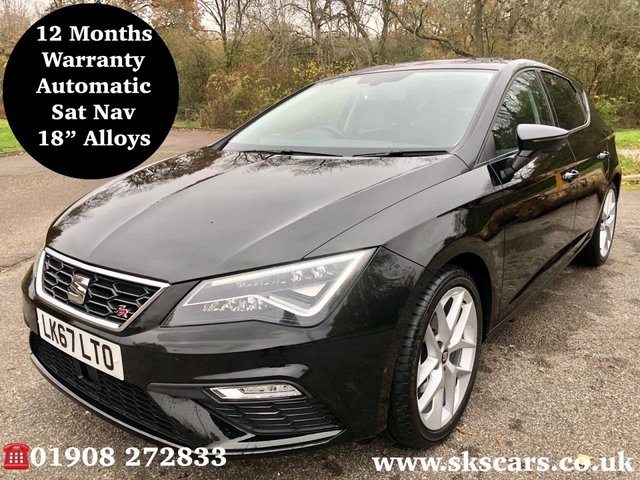 2017 67 Seat Leon 1.4 TSI FR TECHNOLOGY DSG 5d 148 BHP
