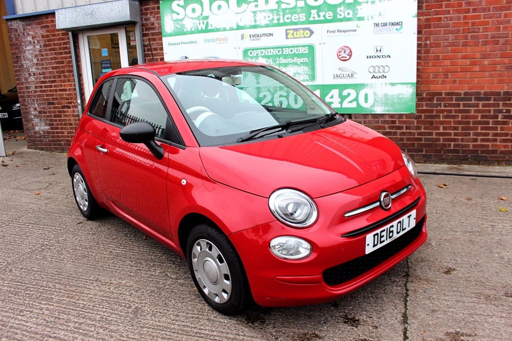 2016 16 FIAT 500 1.2 POP 3d 69 BHP